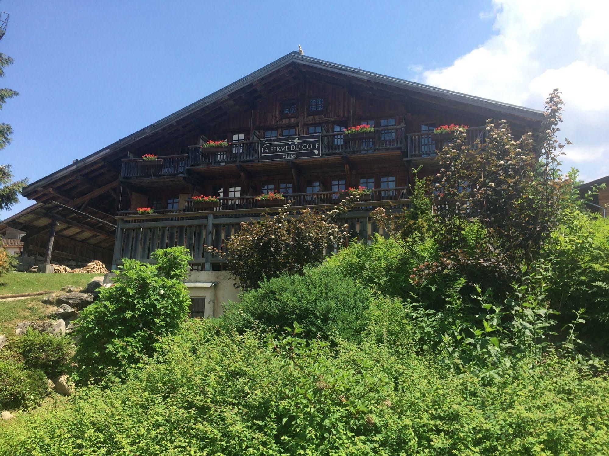 La Ferme Du Golf Hotel Megeve Exterior photo