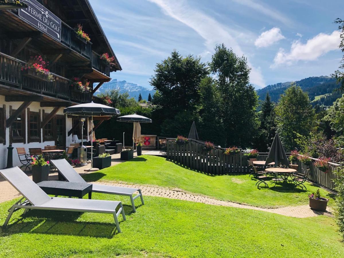 La Ferme Du Golf Hotel Megeve Exterior photo